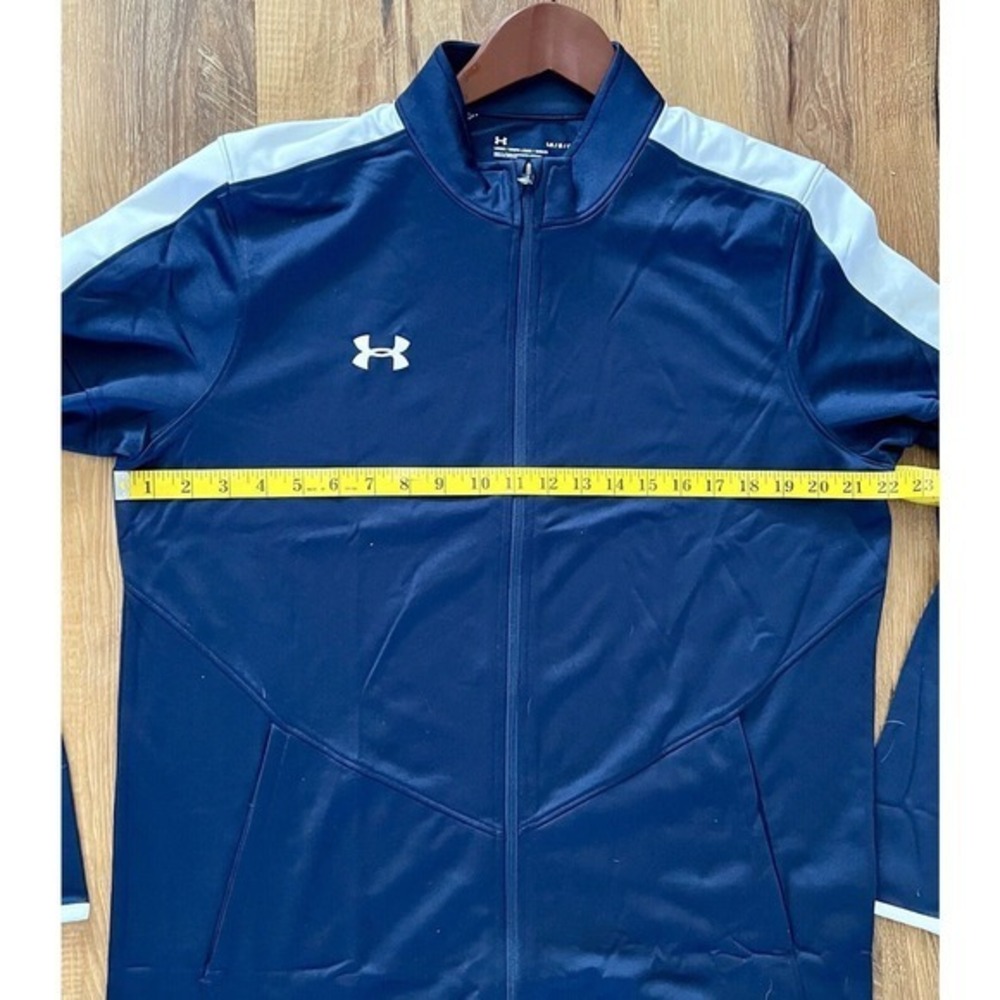 UNDER ARMOUR Men’s/Unisex loose‎ Fit Zip-Up Sweatshirt Long Sleeve, Size: Large - Picture 3 of 11